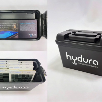 Custom sample display case